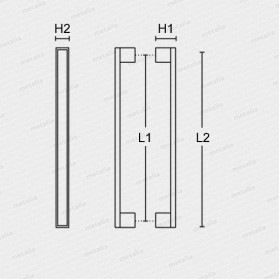 madlo Design alu 989 NE-technický list