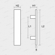 madlo 1147 -  čierne-technický list